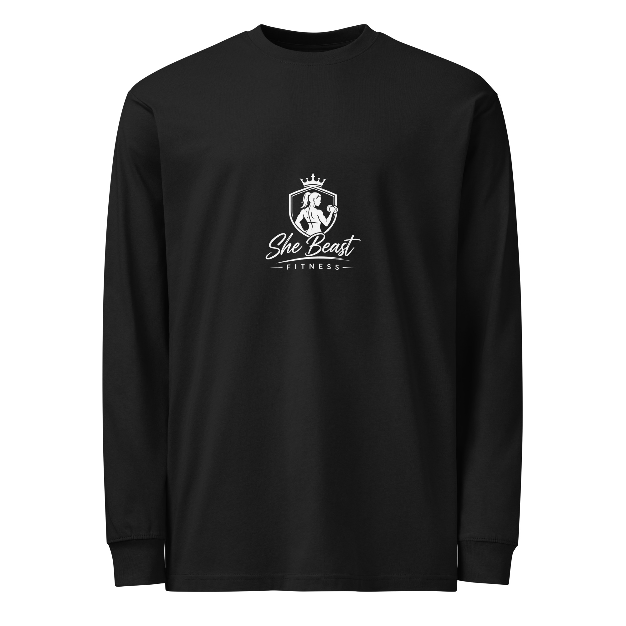 Men's heavyweight long sleeve t-shirt