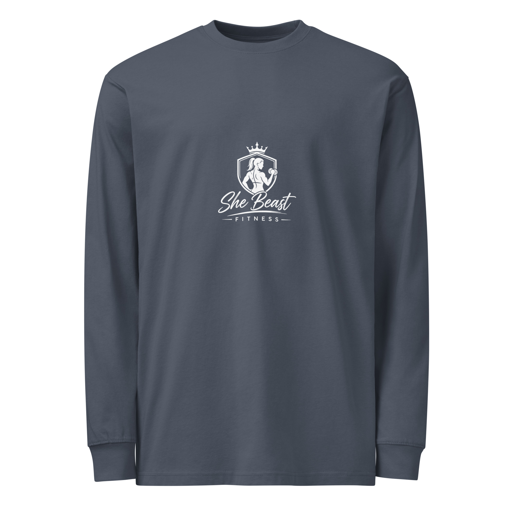 Men's heavyweight long sleeve t-shirt - Image 2