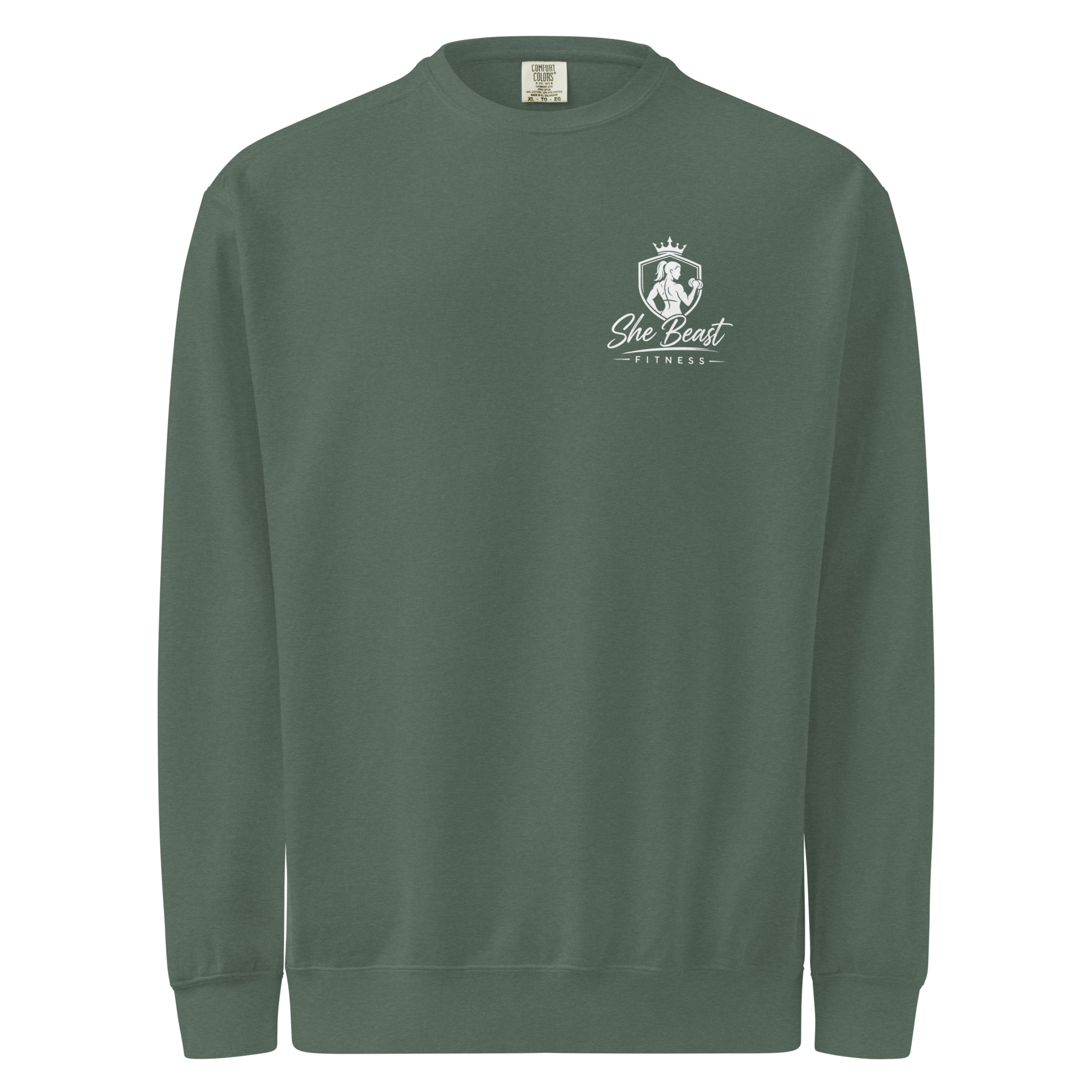 Unisex garment-dyed sweatshirt - Image 4