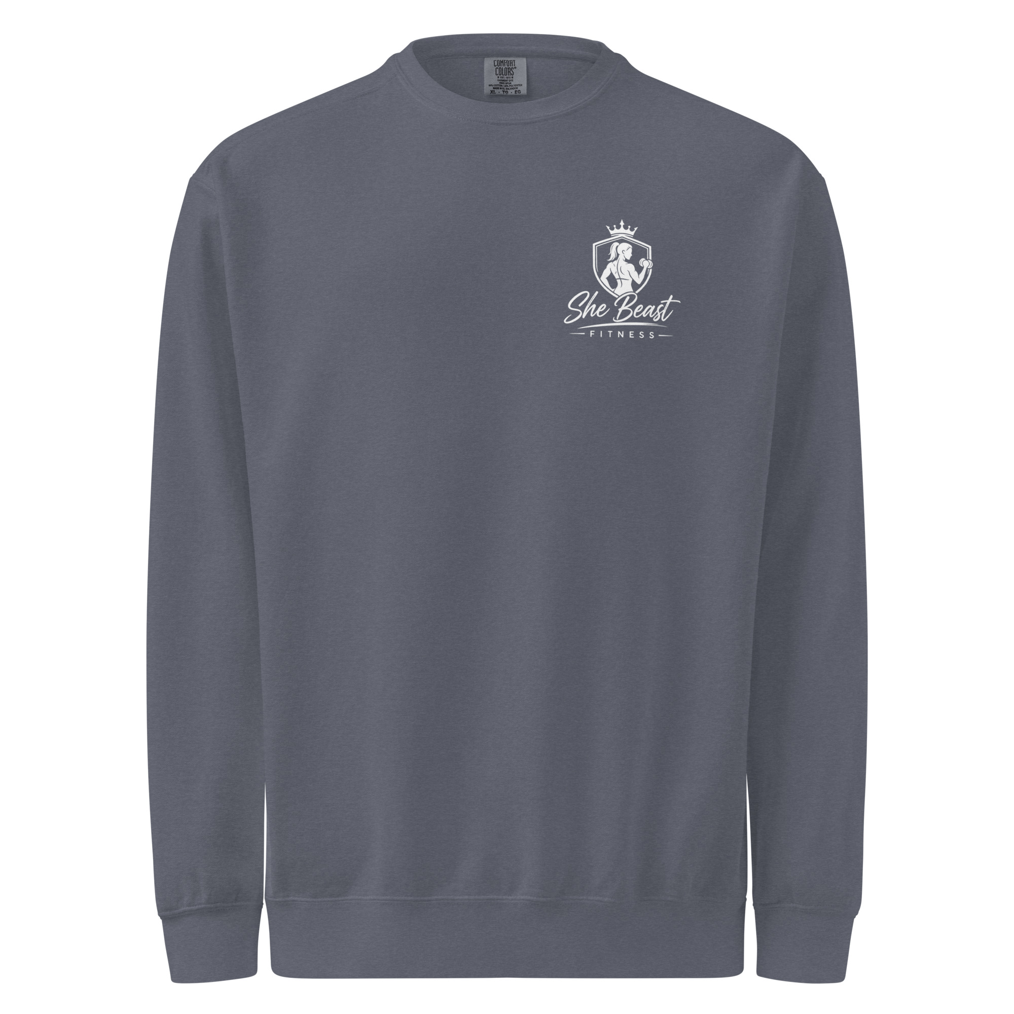Unisex garment-dyed sweatshirt - Image 3