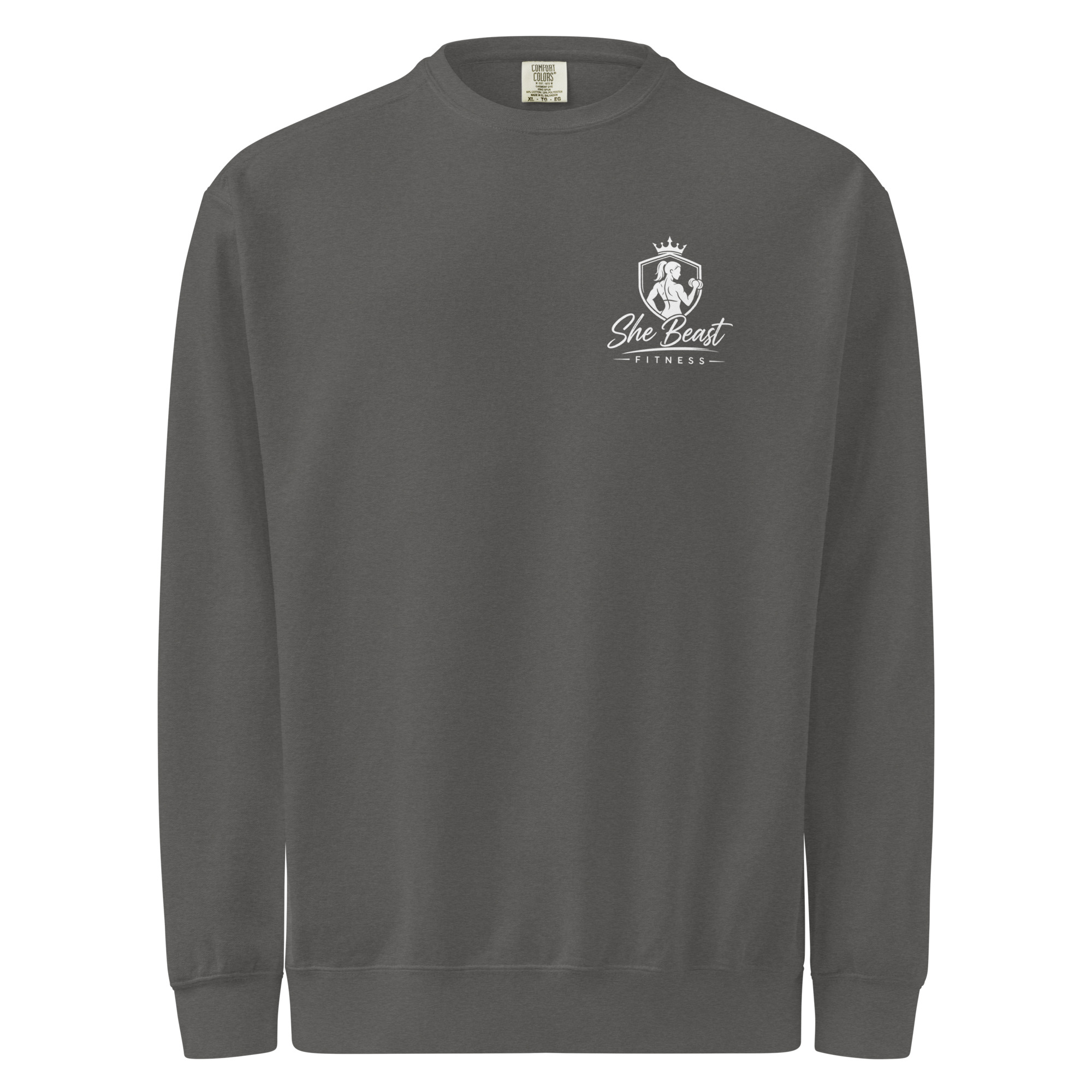 Unisex garment-dyed sweatshirt - Image 2