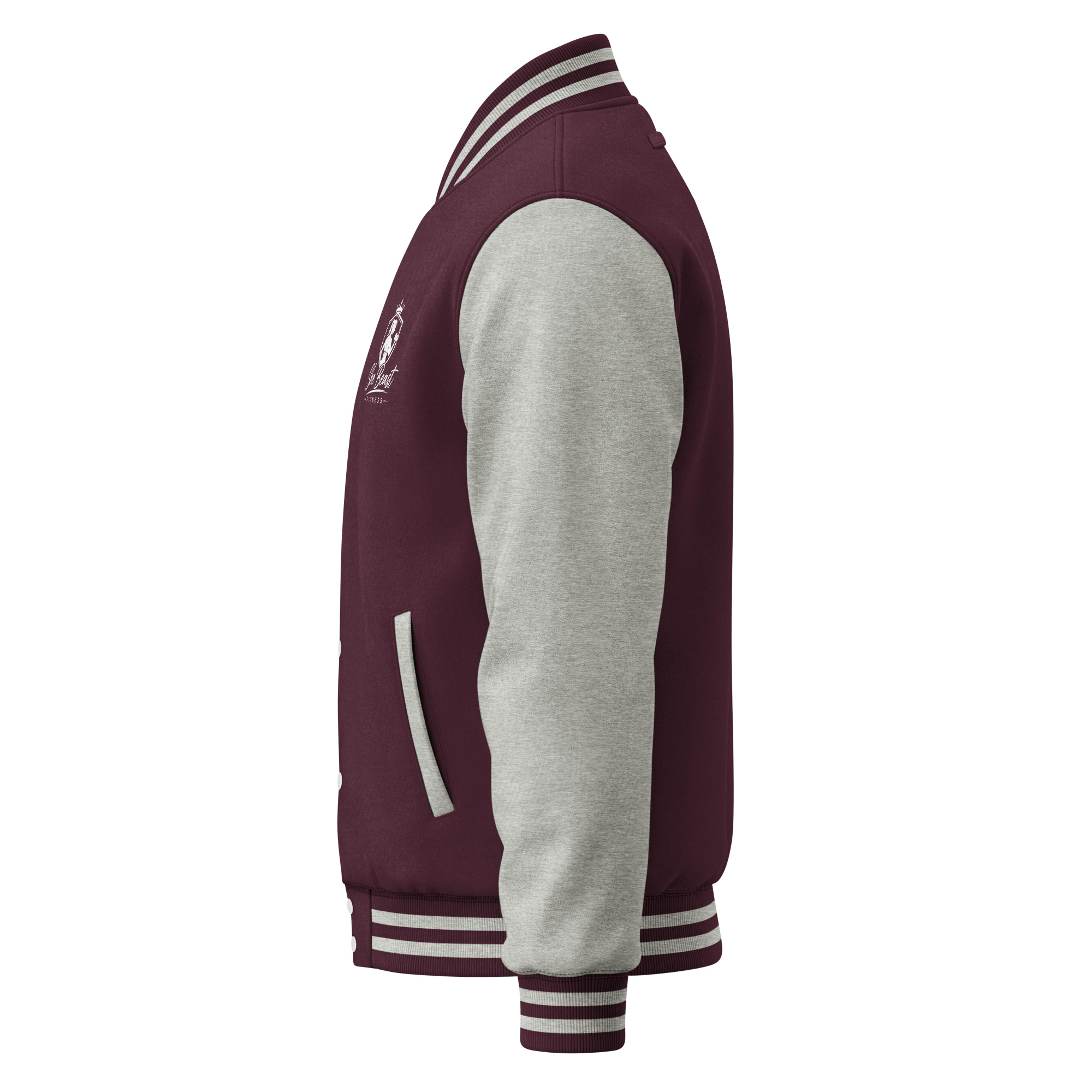 Heavyweight letterman jacket - Image 8