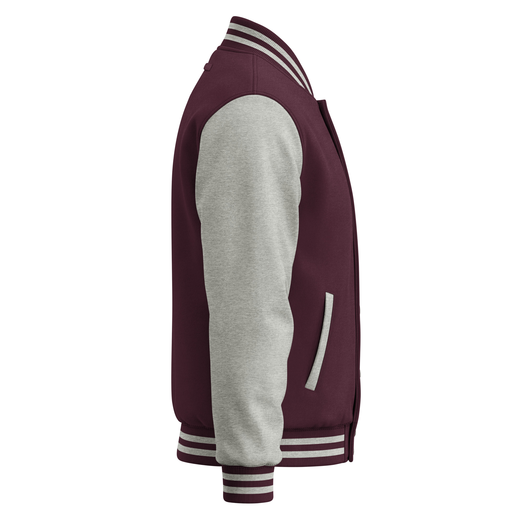 Heavyweight letterman jacket - Image 11