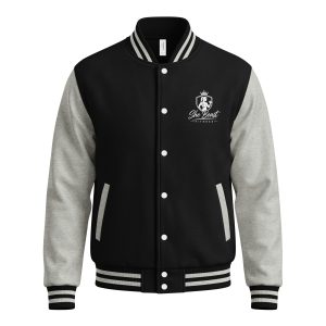 Heavyweight letterman jacket
