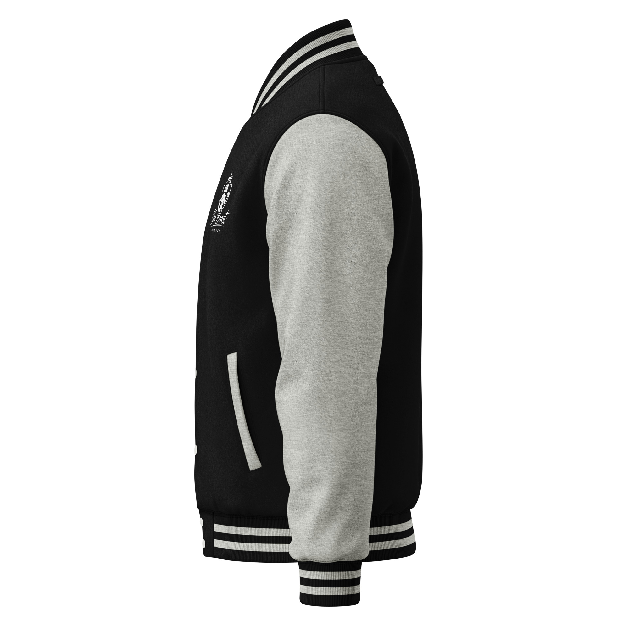 Heavyweight letterman jacket - Image 7