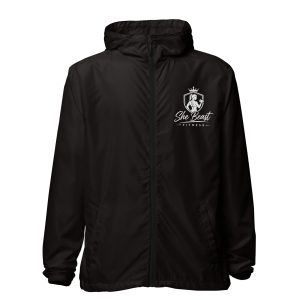 Unisex lightweight zip up windbreaker