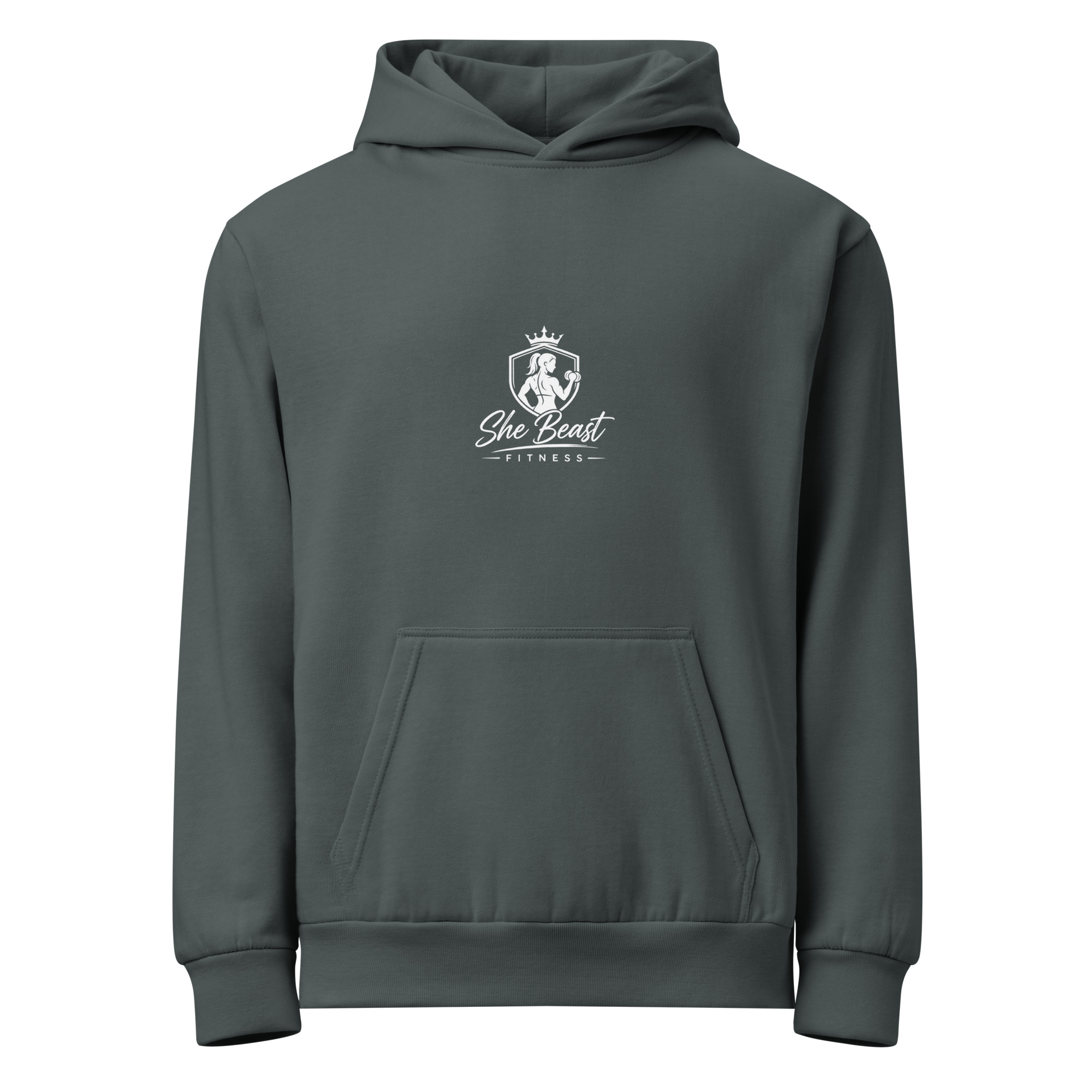 Urban garment-dyed hoodie