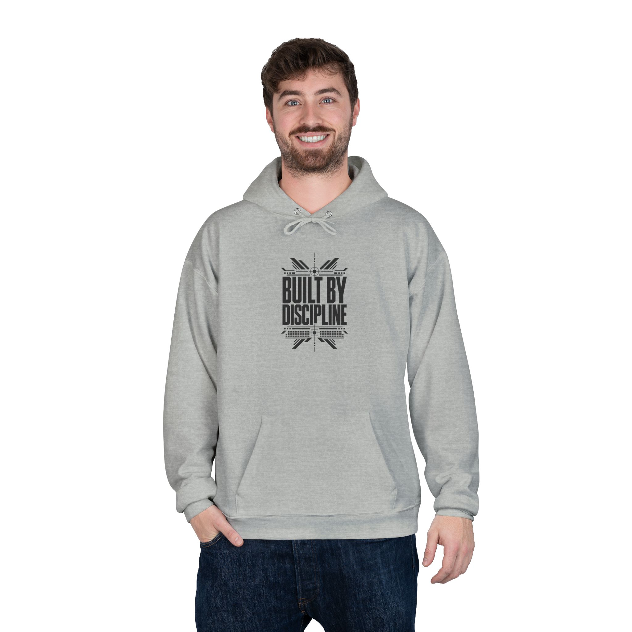 Built by Discipline Motivational Pullover Hoodie - Image 28