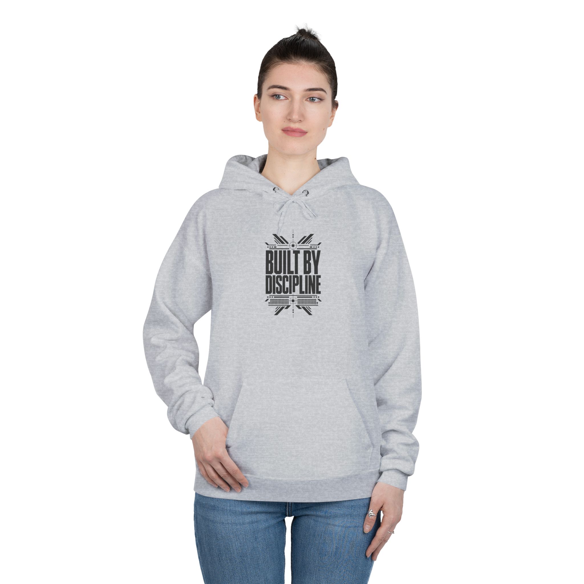 Built by Discipline Motivational Pullover Hoodie - Image 7
