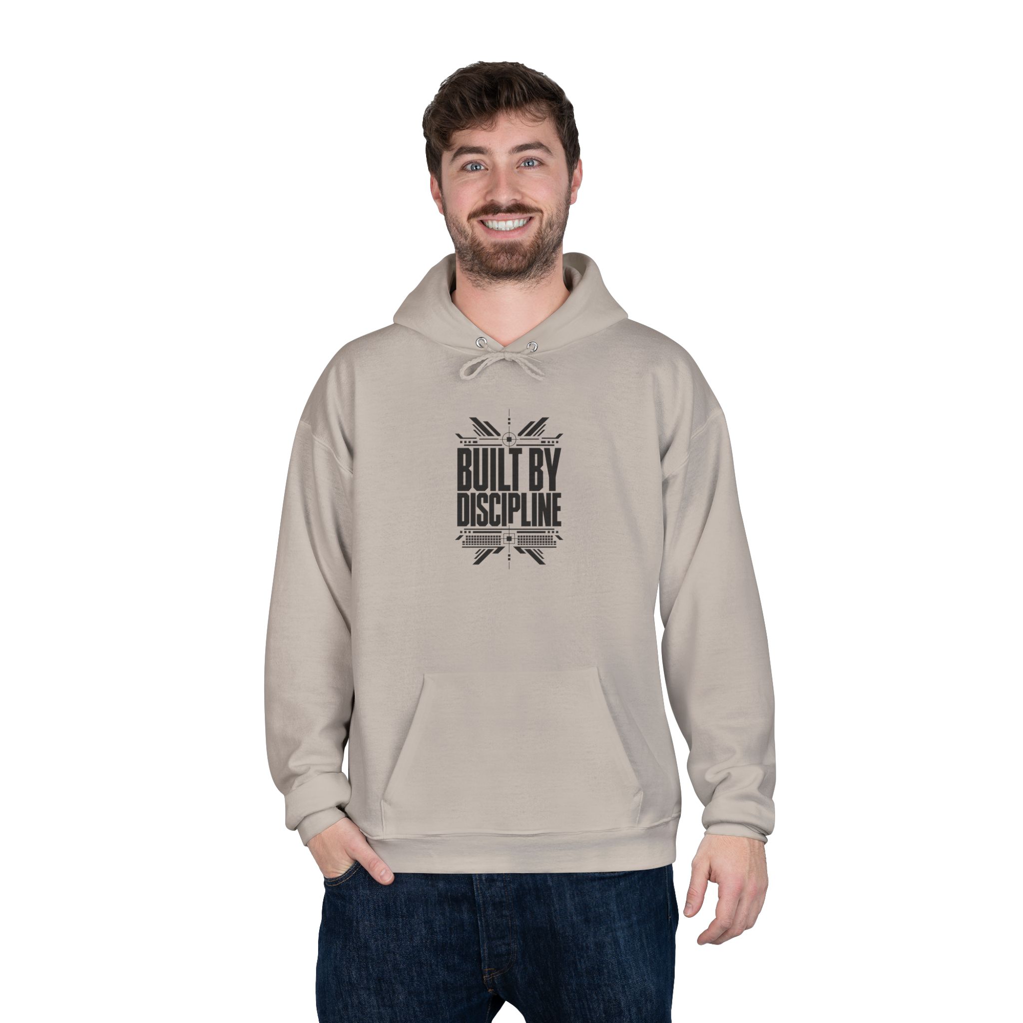 Built by Discipline Motivational Pullover Hoodie - Image 12