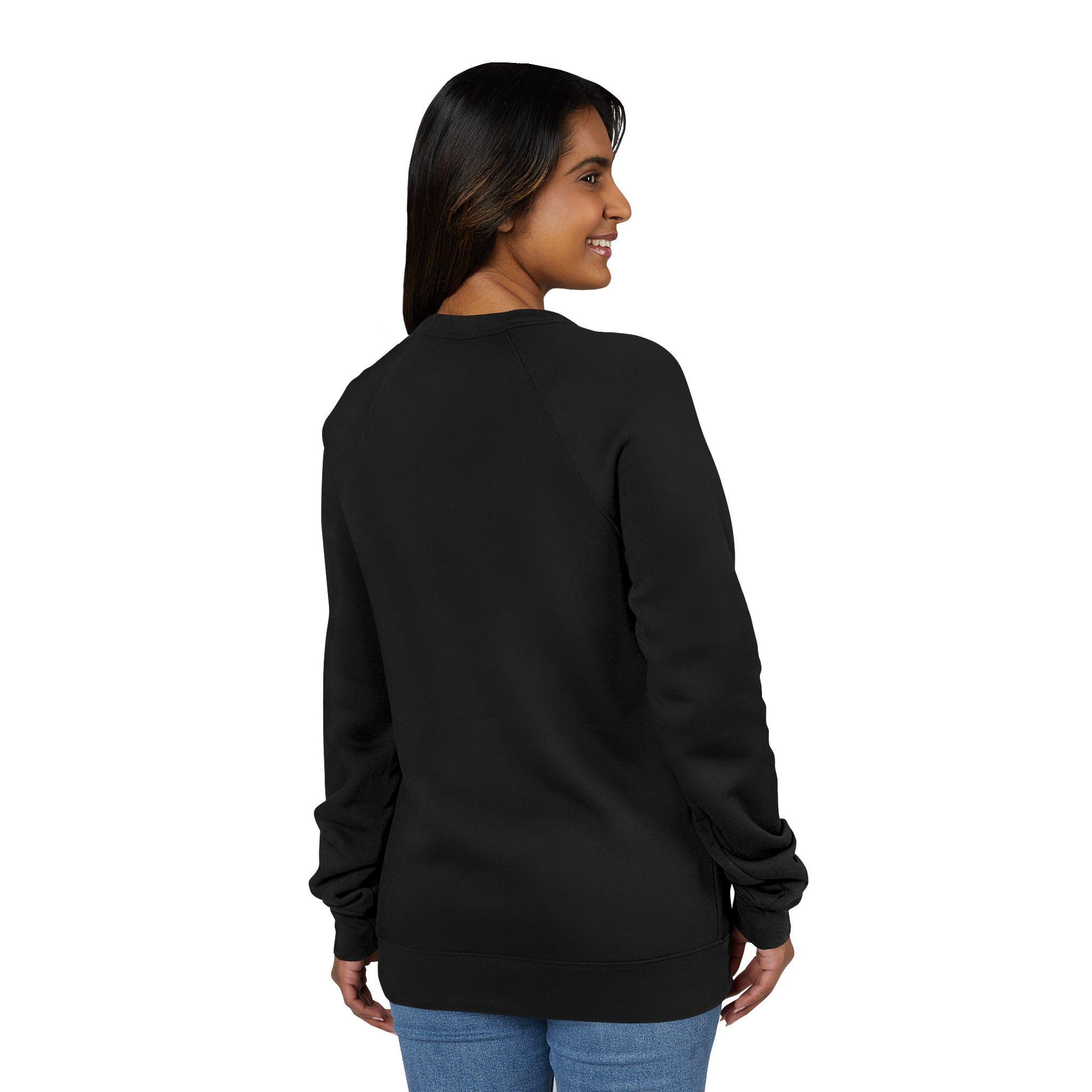 Beast Mode Motivational Raglan Sweatshirt - Image 4