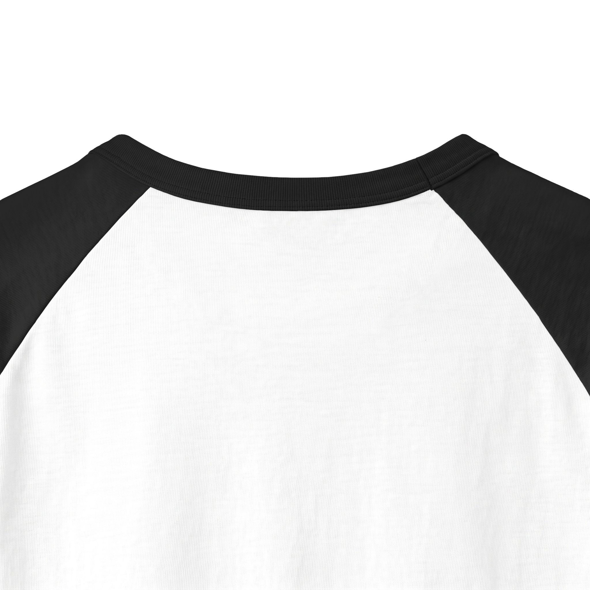 Black and White Raglan Shirt - Image 13