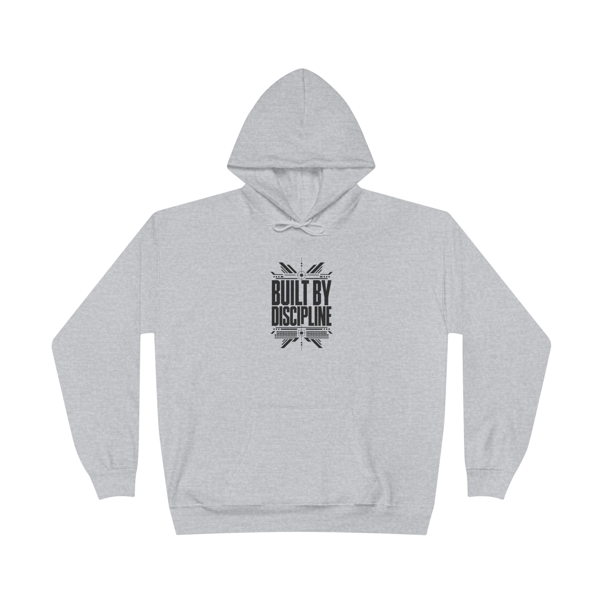 Built by Discipline Motivational Pullover Hoodie - Image 5