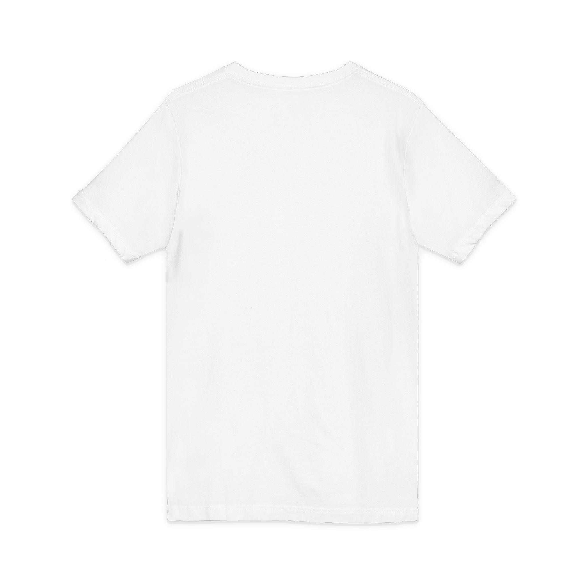 She Gets Stronger Inspirational V-Neck Tee - Image 3