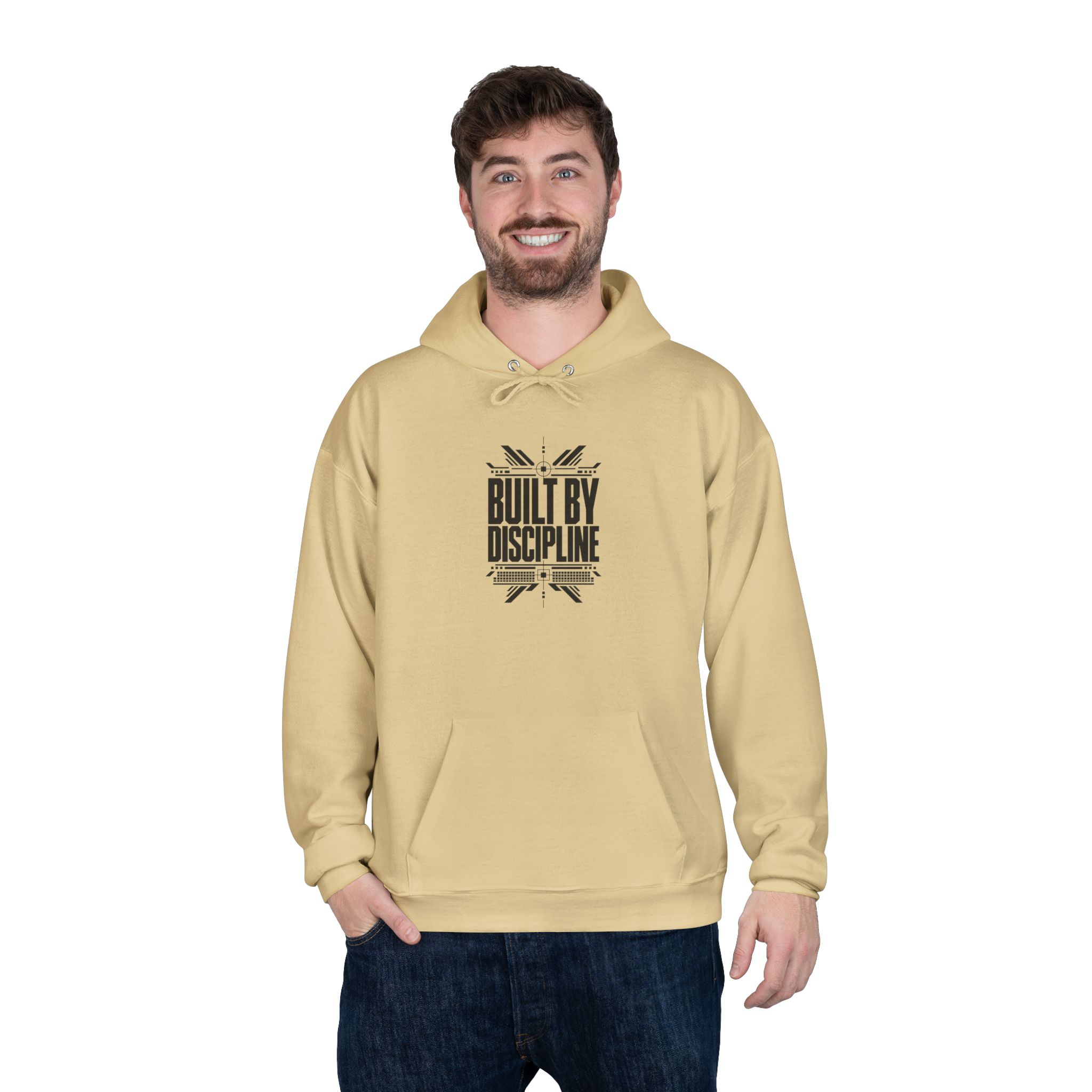Built by Discipline Motivational Pullover Hoodie - Image 16