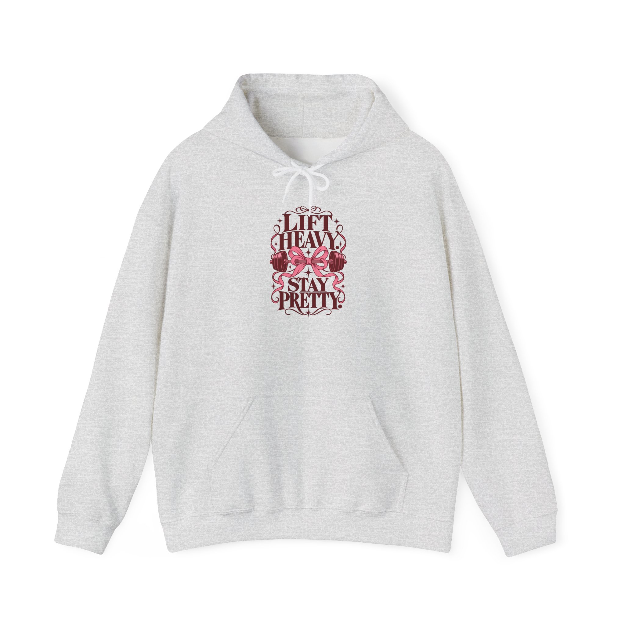 Lift Heavy Stay Pretty Graphic Hoodie - Image 9