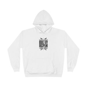 Built by Discipline Motivational Pullover Hoodie