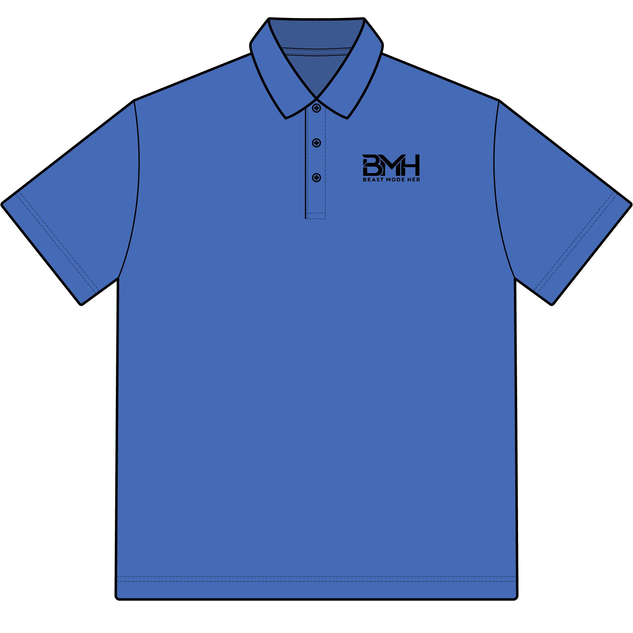 BMH Embroidered Logo Polo Shirt - Image 14