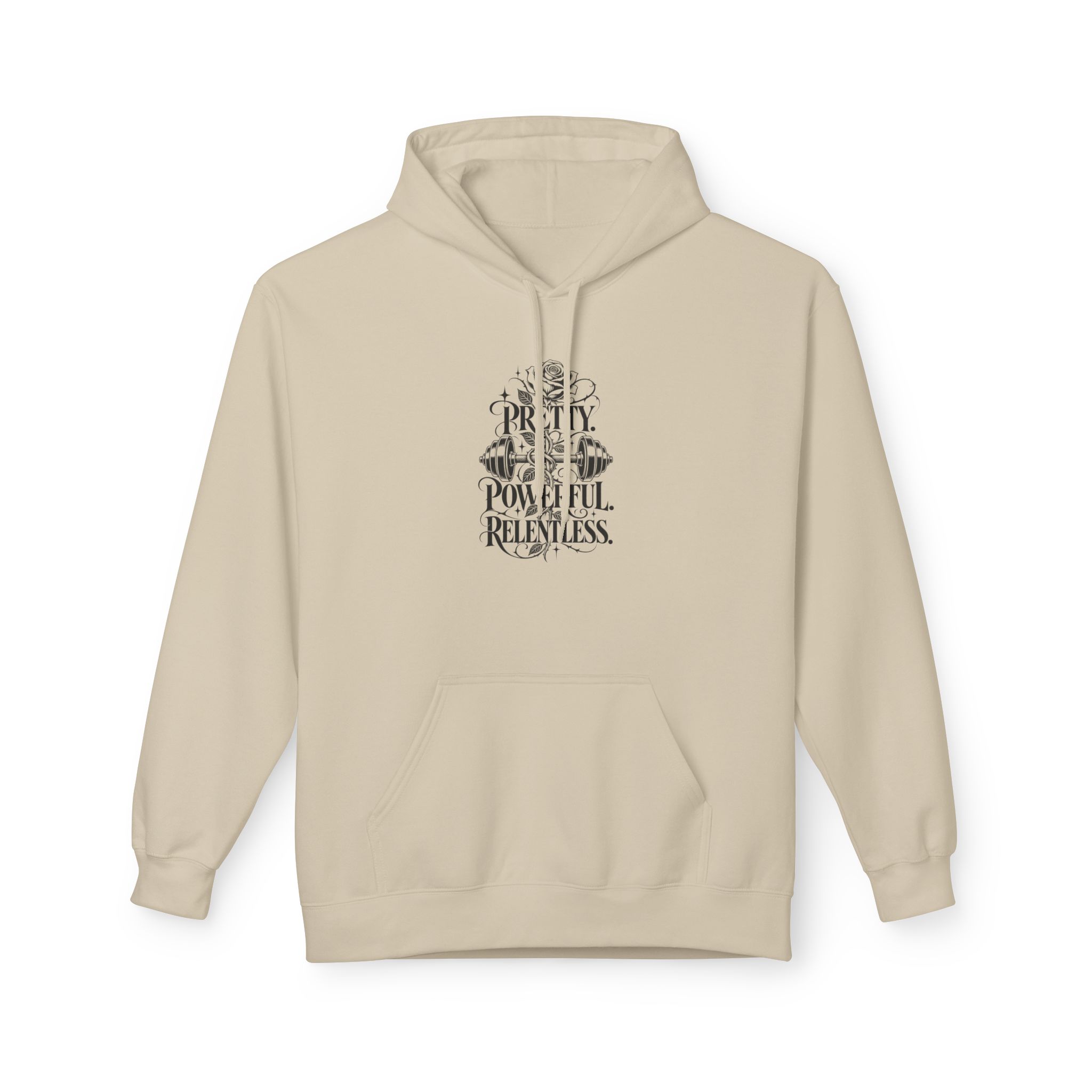 Pretty Powerful Relentless Inspirational Hoodie - Image 9