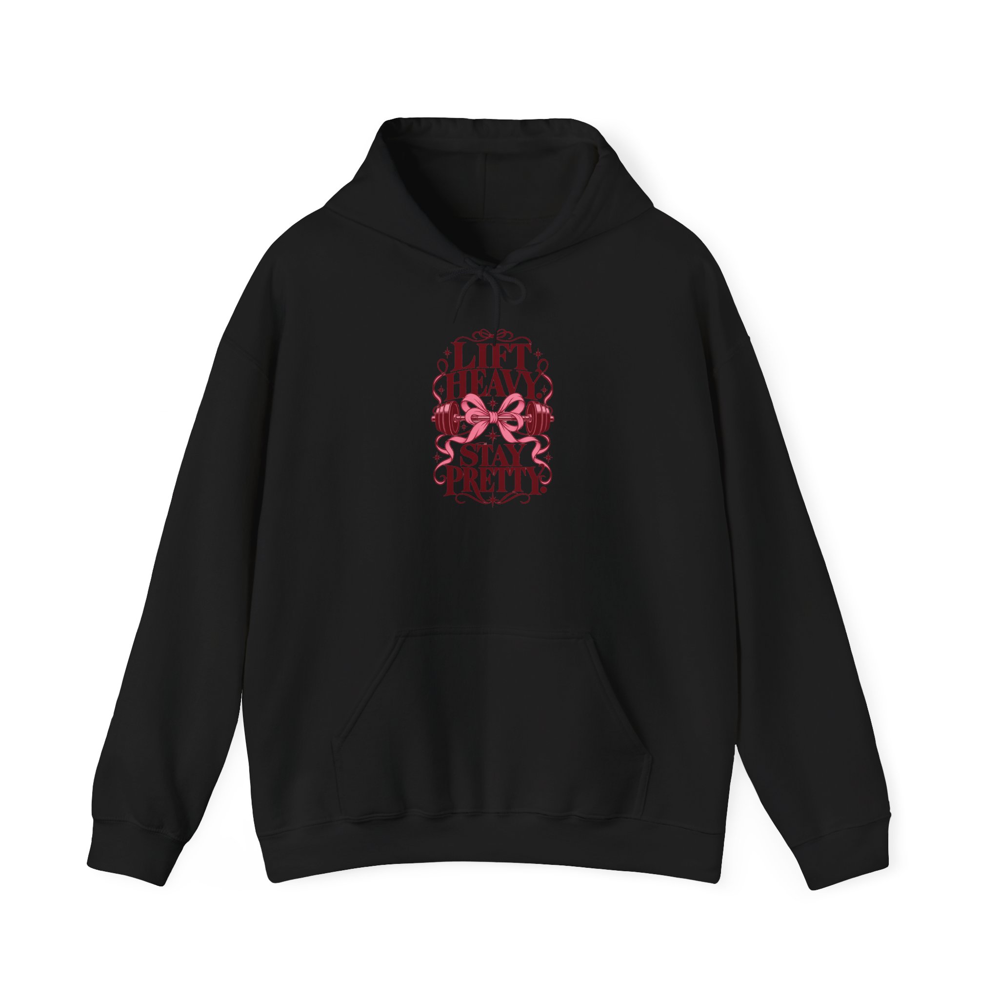 Lift Heavy Stay Pretty Graphic Hoodie - Image 13