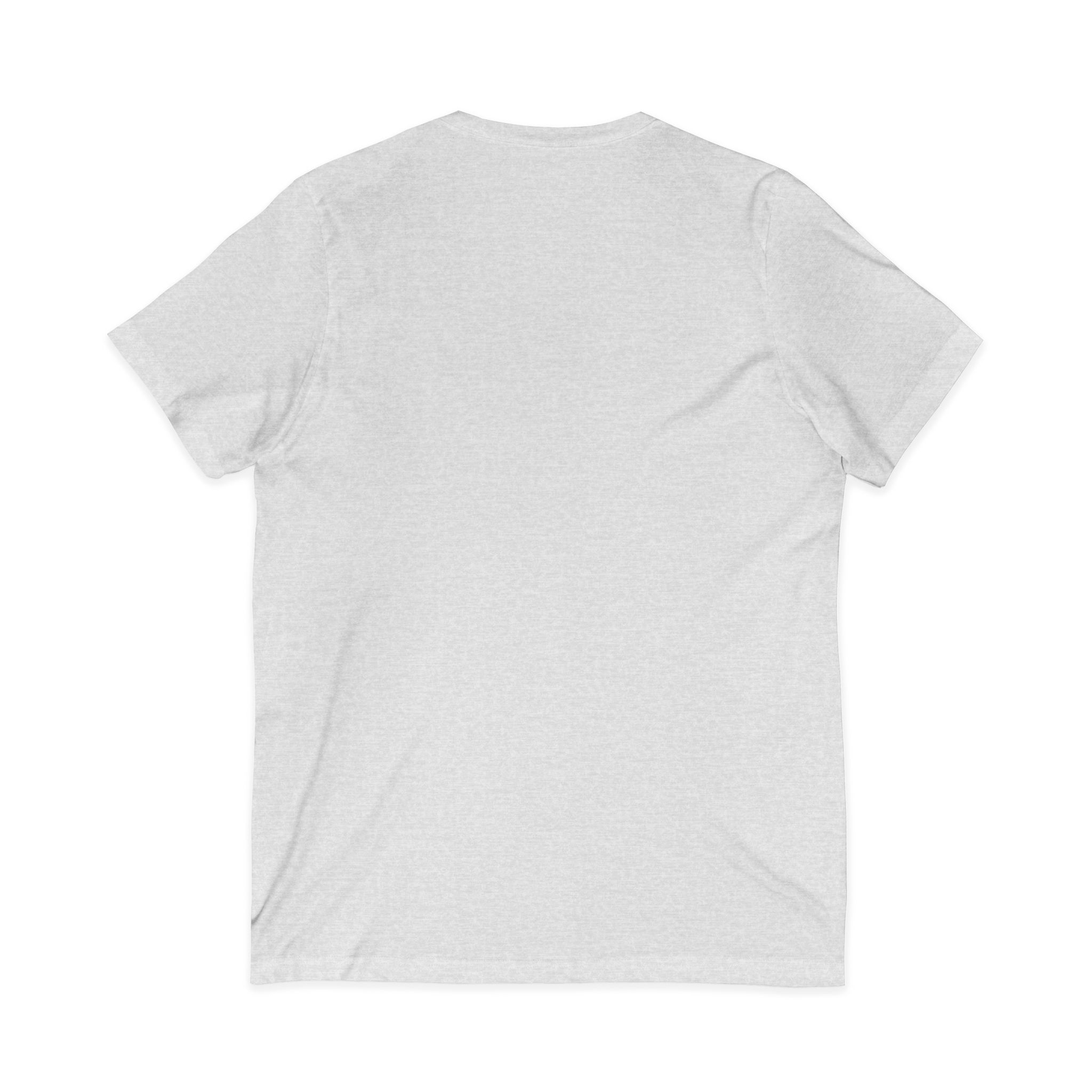 She Gets Stronger Inspirational V-Neck Tee - Image 5