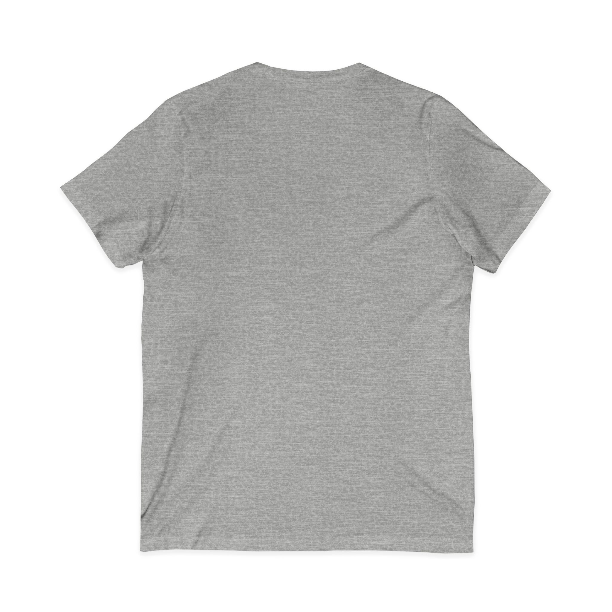 She Gets Stronger Inspirational V-Neck Tee - Image 9